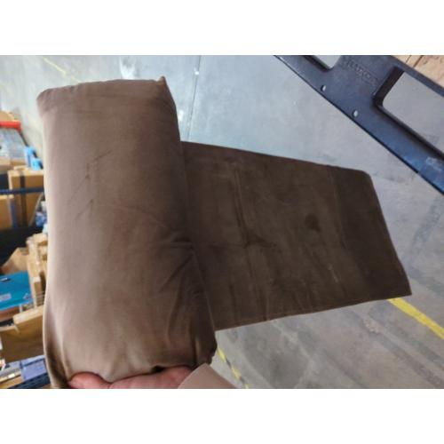 Head Recliner Pillow Adjustable Shredded Memory Foam Headrest Pillow for Recliners,Non-Slip Velvet Cushion for Pain Relief Neck Support Pillow for Travel Home Recliner Sofa Armchair (Brown)