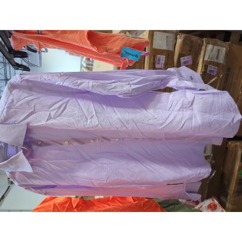 Armani Men's Dress Shirt Fitted lavender Solid size large