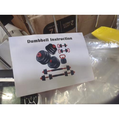 Adjustable Dumbbells, 10/20/30/45/70/90lbs Free Weight Set with Connector, 4 in1 Dumbbells Set Used as Barbell, Kettlebells, Push up Stand, Fitness Exercises for Home Gym Suitable Men/Women