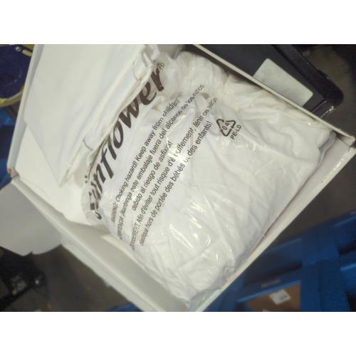 sunflower Extra Deep Pocket Twin Sheet Sets Fits 18-24 in Deep Mattress -100% Cotton Twin Sheet Set, White Hotel Luxury Soft Breathable Sheet Sets for Twin Bed Deep Pocket