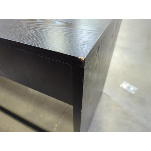 Black Desk With 2 Drawers