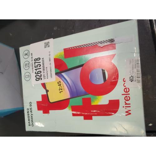 Total Wireless Samsung Galaxy A15, 64GB, 5G, Black - Prepaid ...