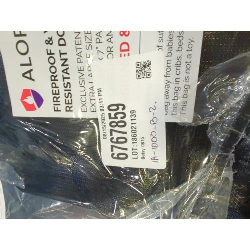 Upgraded Fireproof & Waterproof Document Bag – Lockable 17”x 12”x 5” with Wallet Protector - Reflective to Find Fast at Night – Shield Documents & Valuables from Fire & Water - Firefighter Designed