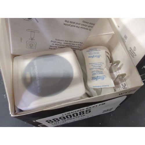 Color White Wyze Cam OG Plug-in Indoor and Outdoor Smart-Enabled Security Camera