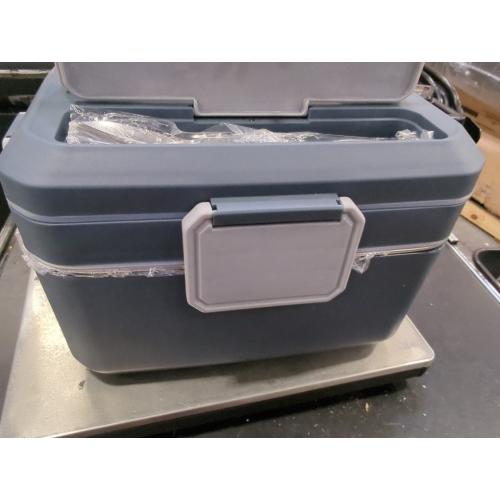 Annie & Mia Design Electric Lunch Box for Adults, 100w 3.5L 2-Layer Portable Food Warmer, Dual Mode 2.5L   1L Heated Lunch Box for Adults, Home/Car/Office/Truck Use, Lonchera Eléctrica Portátil