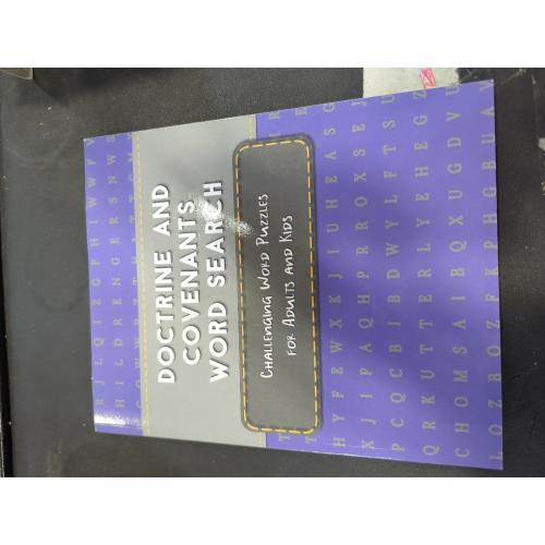 Doctrine And Covenants Word Search: Challenging Word Puzzles for Adults and Kids