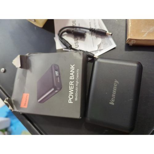 18400mAh Heated Vest Battery Pack Compatible with ORORO and Venustas, 7.4V Battery Pack for Heated Vest, with LED Display Portable Power Bank for Heated Vest, Jacket, Pant(No for 5V Heated Device)