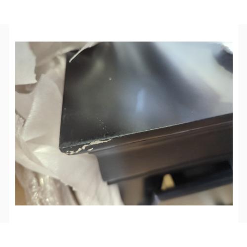 Black 2 Drawer Nightstand Set of 2