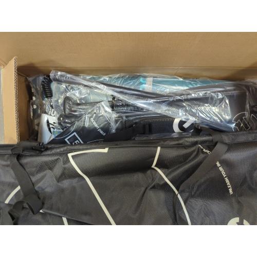 CETANA 11'6×35 Extra Wide Stand Up Paddle Board for Adults & Youth, 400lb Capacity Inflatable Paddle Board, Sup for 2 1 Person with Removable US Fin, 100L Backpack, Floating Paddle, Safety Leash