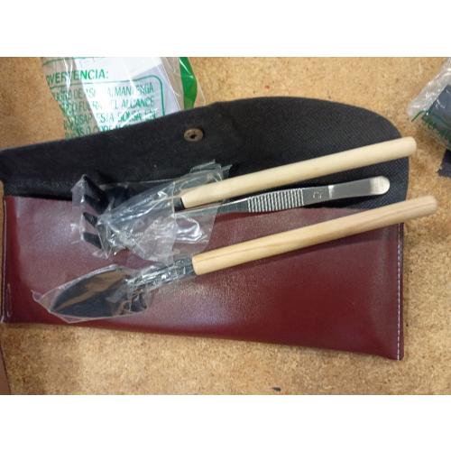 Bonsai Set 8 Pcs - Include Pruner, Fold Scissors, Mini Rake, Bud & Leaf Trimmer Set by ZELARMAN