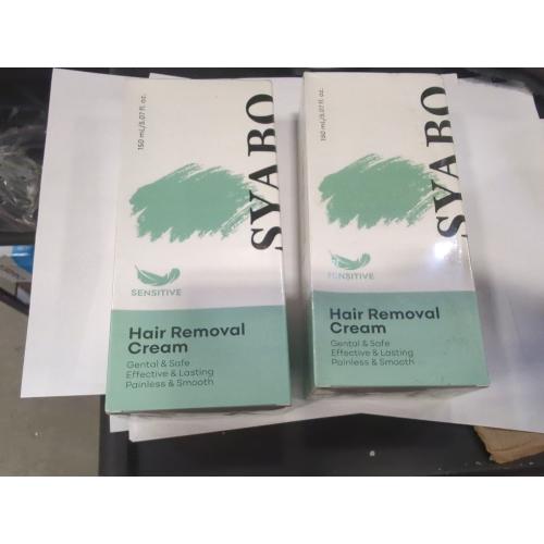 Pack 2 Size 5.07 Hair Removal Cream: Intimate/Private Hair Removal For Women & Men - Painless Depilatory Cream Lotion for Bikini, Legs, Arms, Underarms and Body, Sensitive Formula for All Skin Types, 5FL OZ