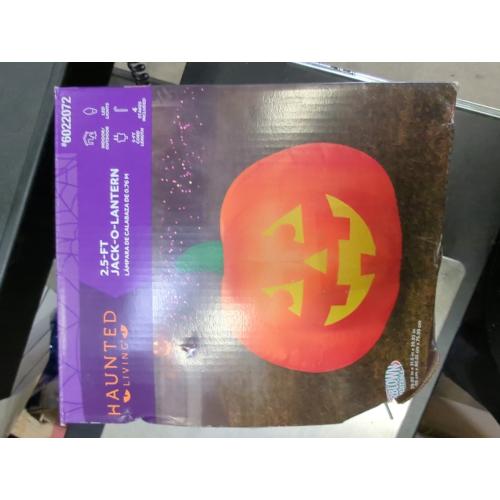 Haunted Living 2.5-ft Happy Jack-O-Lantern Inflatable