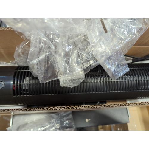 Space Heater for Indoor Use, 34 Space Heater for Large Room, 1500W Tower Heater with Remote, Adjustable Thermostat, 12H Timer, 70° Oscillation, Overheat & Tip-Over Protection, Black