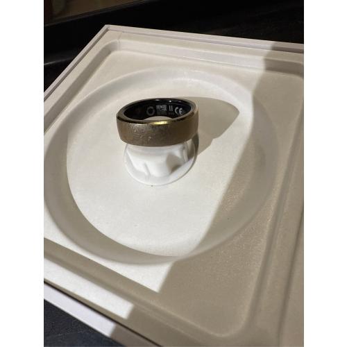 RingConn Smart Health Monitoring Ring - Pale Gold - size 10 - used see the pictures - missing USBC cable