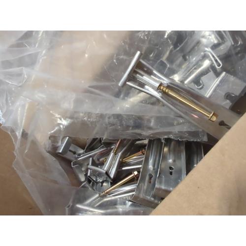 25 Pcs 5 Inch Gutter Hangers with a Pre-Inserted