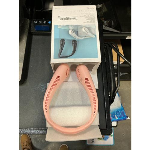 Neck Fans Portable Rechargeable, 5000mAh Bladeless Neck Fan, Max.10H Work Time, 3 Speeds Hands-Free Wearable Personal Fan for Home Workout Travel