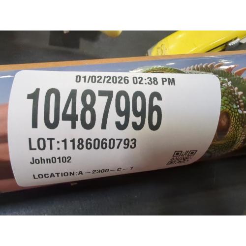 Pack of 2 T5 10.0 UVB Reptile Light Bulb 39W, UVA UVB Light Bulb for Reptiles, 2 Pack Reptile UVB Lamp Tube 33 Inch, for Bearded Dragon, Lizards, Chameleons