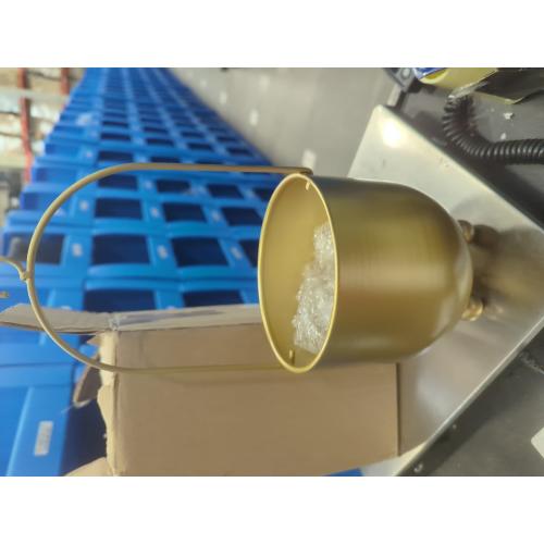 AceList Boho Gold Metal Hanging Planters,  with Hooks & Chains - Versatile Wall & Ceiling Plant Hangers for Indoor/Outdoor Décor