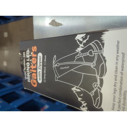 Hikenture Gaiters for Hiking Waterproof, Leg Gaiters with Upgraded Zipper Design, Lightweight Shoe Gaiters for Men Women, Dirt-Proof Ripstop Hiking Gaiters, Breathable Boot Gators, Small