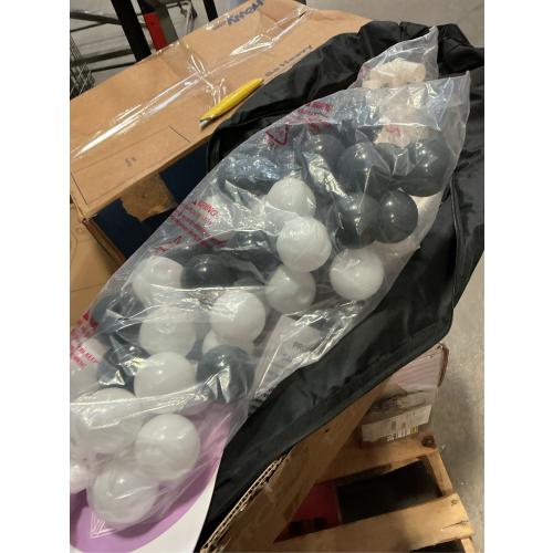 MioTetto Large Baby Playpen – Portable Play Pen, Playpen for Babies and Toddlers with Gate and Breathable Mesh – Indoor, Outdoor Baby Play Yard with Balls & Hangers - Safe and Sturdy Play Pen