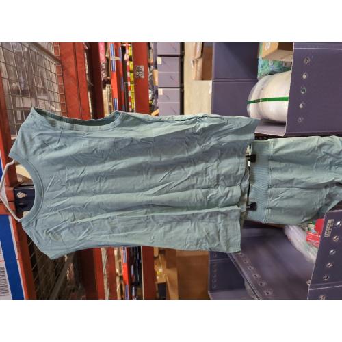 Size M Nirovien Womens 2 Piece Lounge Set Two Piece Matching Set Workout Short Sets Tunic Tops High Waist Shorts