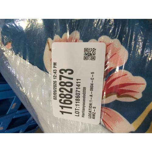 Floral Blackout Curtains for Bedroom 84 Inches Long - Red Flower and Birds Painting, Grommet Thermal Room Darkening Window Drapes for Vintage and Cottage Living Room