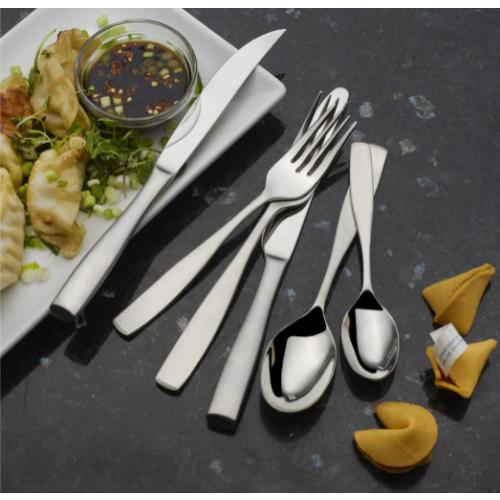 Mikasa, Satin Loft Service for 12, 75-Piece Set, 18/10 Stainless Steel Flatware
