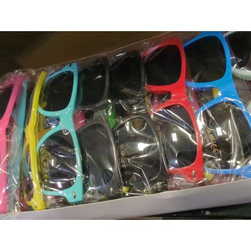 Kids Sunglasses Bulk, Neon Sunglasses with UV400 Protection for Boys & Girls