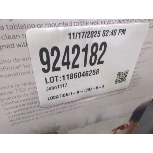 Size medium Color White Honeywell Turbo Force White Table Fan