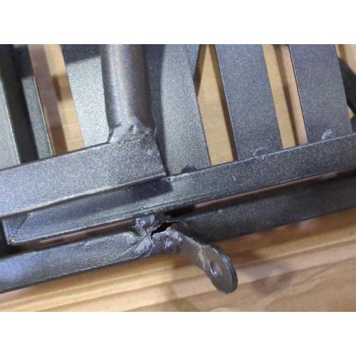 Segovia Iron 4-tier Bakers Rack Black