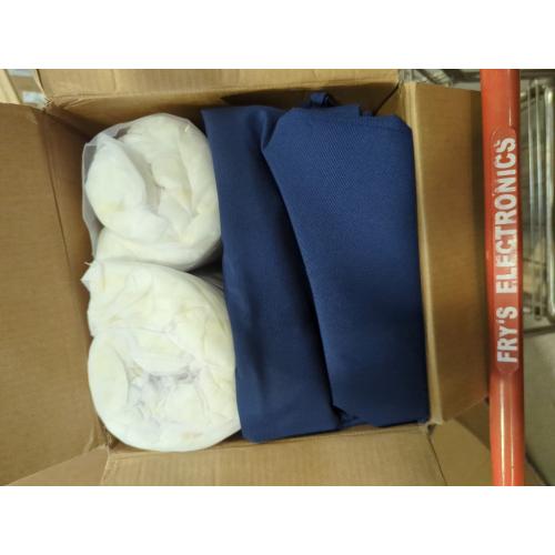 BLUE Egg Chair Cushion – Outdoor Hanging Chair Cushion, Replacement Cushions for Patio Swing, Waterproof, Fade- Resistant, Removable & Machine Washable Cover, Navy Blue