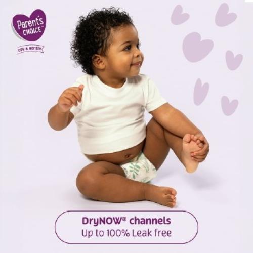 Parent's Choice Dry & Gentle Diapers Size 4, 192 Count