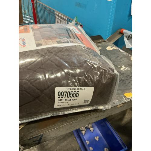 VANSOFY Waterproof Recliner Couch Covers, Sofa Covers 1-Piece Washable Reclining Sofa Cover Non-Slip Furniture Protector with Elastic Straps Pocket for Dogs, Pets(Chocolate,Oversized 2 Seater)