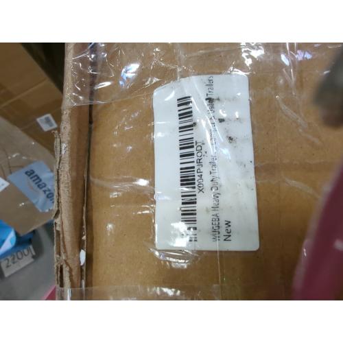 Trailer Dolly with Off-Road Wheels, Heavy-Duty 3500 lbs Capacity, 50mm Custom Hitch Ball & Mount – Manual Tow Dolly for RV, Boat, Camper & Utility Trailers