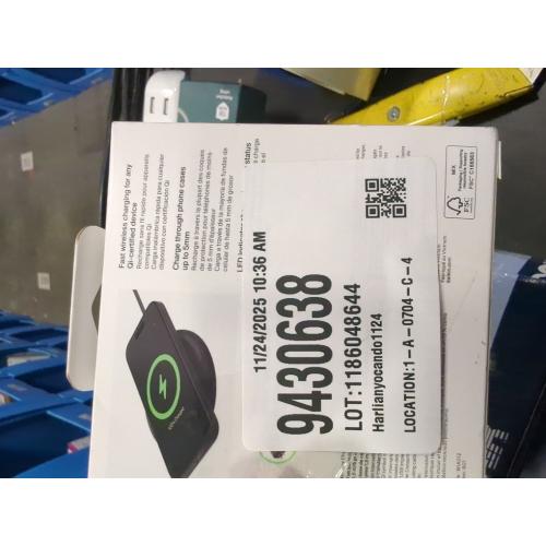 Belkin 15W Qi Charging Pad - Black: Compatible with iPhone & Galaxy Models