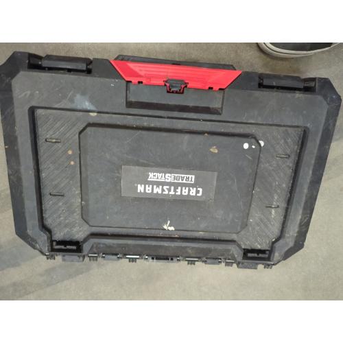 CRAFTSMAN TRADESTACK System Tool Box, Water Resistant Tool Storage, with 6 Small Parts Containers, 21 Inch (CMST21415)