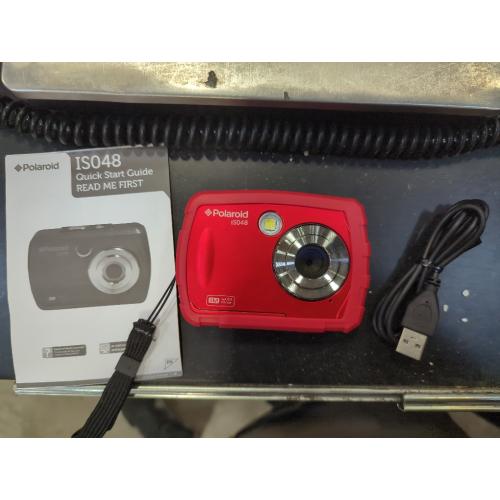 Polaroid IS048 Waterproof Instant Sharing 16 MP Digital Portable Handheld Action Camera