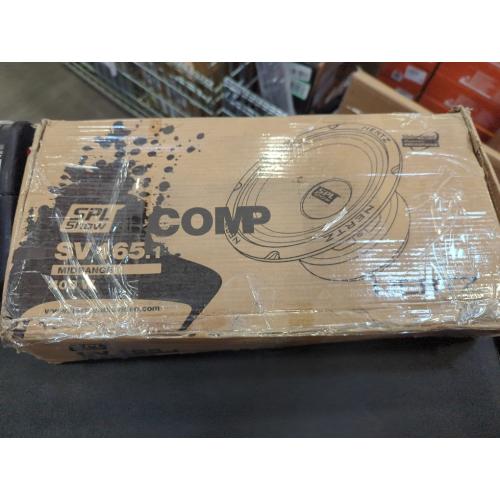 DS18 PRO-GM6SE Loudspeaker - 6.5, Midrange, Sealed Back, 480W Max, 140W RMS, 8 Ohms - Premium Quality Audio Door Speakers for Car or Truck Stereo Sound System (1 Speaker)