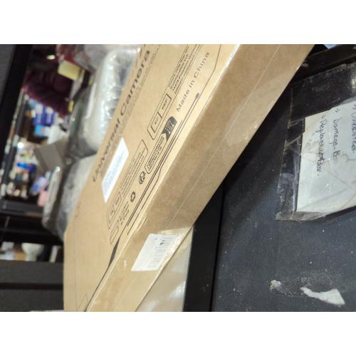 Floor Holder Stand Mount for Security Cameras with 360° Rotatable Gimbal, 27-74.8 Inch Adjustable Height Black Baby Monitor Floor Stand Compatible with 1/4 Screw Hole Camera