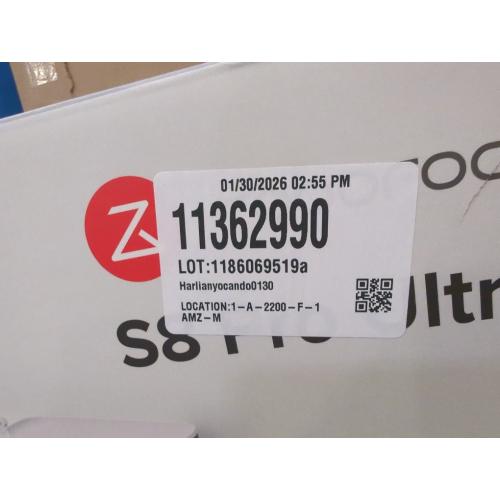 Roborock S8Pro Ultra Robot Vacuum and Mop, Auto-Drying, Self-Washing, Liftable Dual Brush & Sonic Mop, 6000Pa Suction, Self-Refilling, Self-Emptying, Obstacle Avoidance