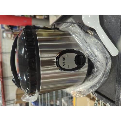 Aroma 8 Cup Rice Cooker - Stainless Steel ARC-904SB