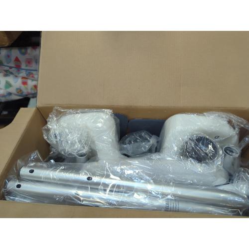 Shower Chair U-Shape Seat (450lb) Heavy Duty - Padded Armrests and Back, Shower Chairs for Elderly and Disabled, Handicap, Shower Chair for Inside Shower, Adjustable Height - Blue