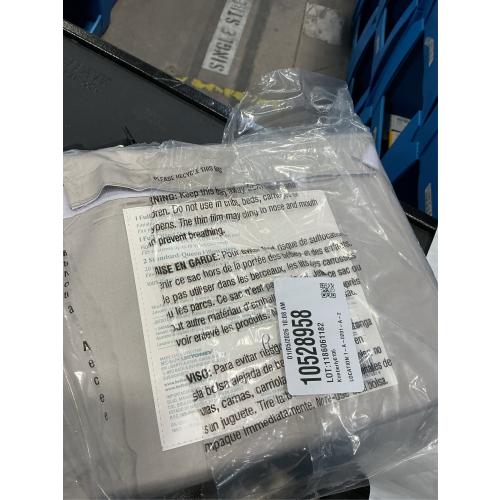 Nestwell Pima Cotton Sateen 500-Thread-Count Full Sheet Set in Dove