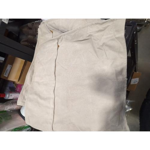 Fancy Homi 2 Packs Taupe Decorative Throw Pillow Covers 18x18 inch, Super Soft Faux Suede Decor Square Pillow Covers, Solid Cushion Cover for Couch Living Room Sofa Bedroom 45x45 cm