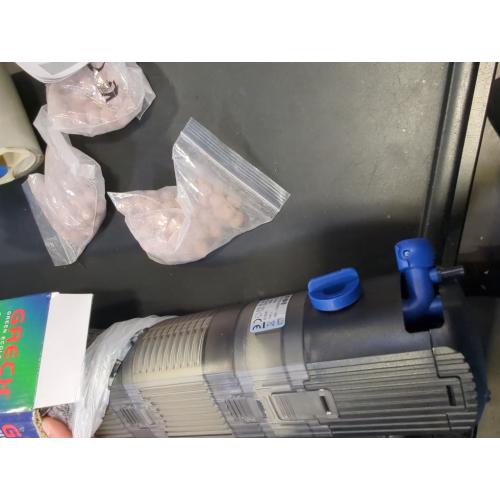 FREESEA Aquarium Filter Fish Tank: 8W Submersible Internal Power Filter 3-Stage Filtration System for 40-100 Gallon Turtle Tanks