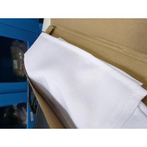 sancua Small Square Tablecloths 36x36 Inch - White Table Cloth for Square or Round Tables, Washable Polyester Fabric Table Cover for Nightstand End Bedside Tables