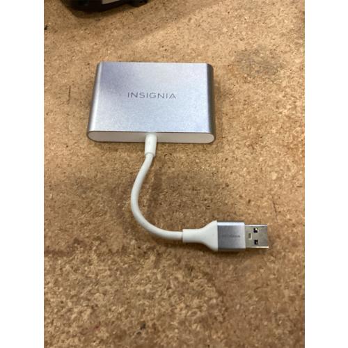 Insignia USB 3.0 to Dual HDMI with 4K Adapter NS-PU32H4A-C
