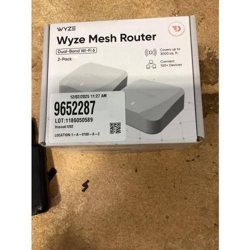 AX3000 Dual-Band Wi-Fi 6 Mesh, Covers 3000 Sq. ft, Replaces Router  Extender, Wired Backhaul, 2x 1 Gbps ports (2-pack)