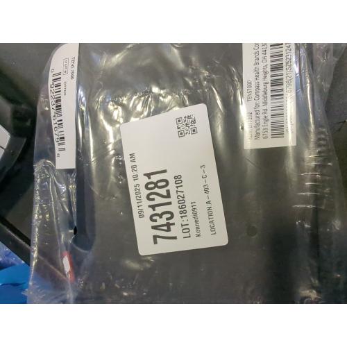 Black Roscoe Medical TENS 7000 Digital Unit, Muscle Stimulator, Black, 10 Piece