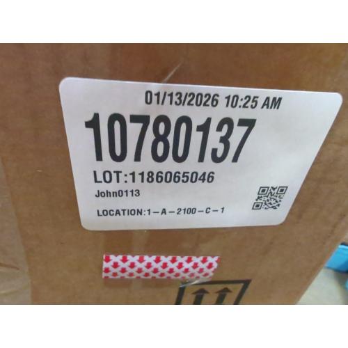 BABELIO 36 Tall Narrow Baby Gate, 26-28.5 Wide Auto-Close Metal Pet Gate for Small Stairs/Doorways/Hallways, Pressure/Hardware Mounted for Child and Pets, NO Extensions, White